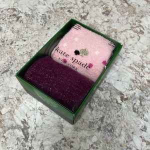 Kate Spade NY Women's Crew Multi Socks 2 PK